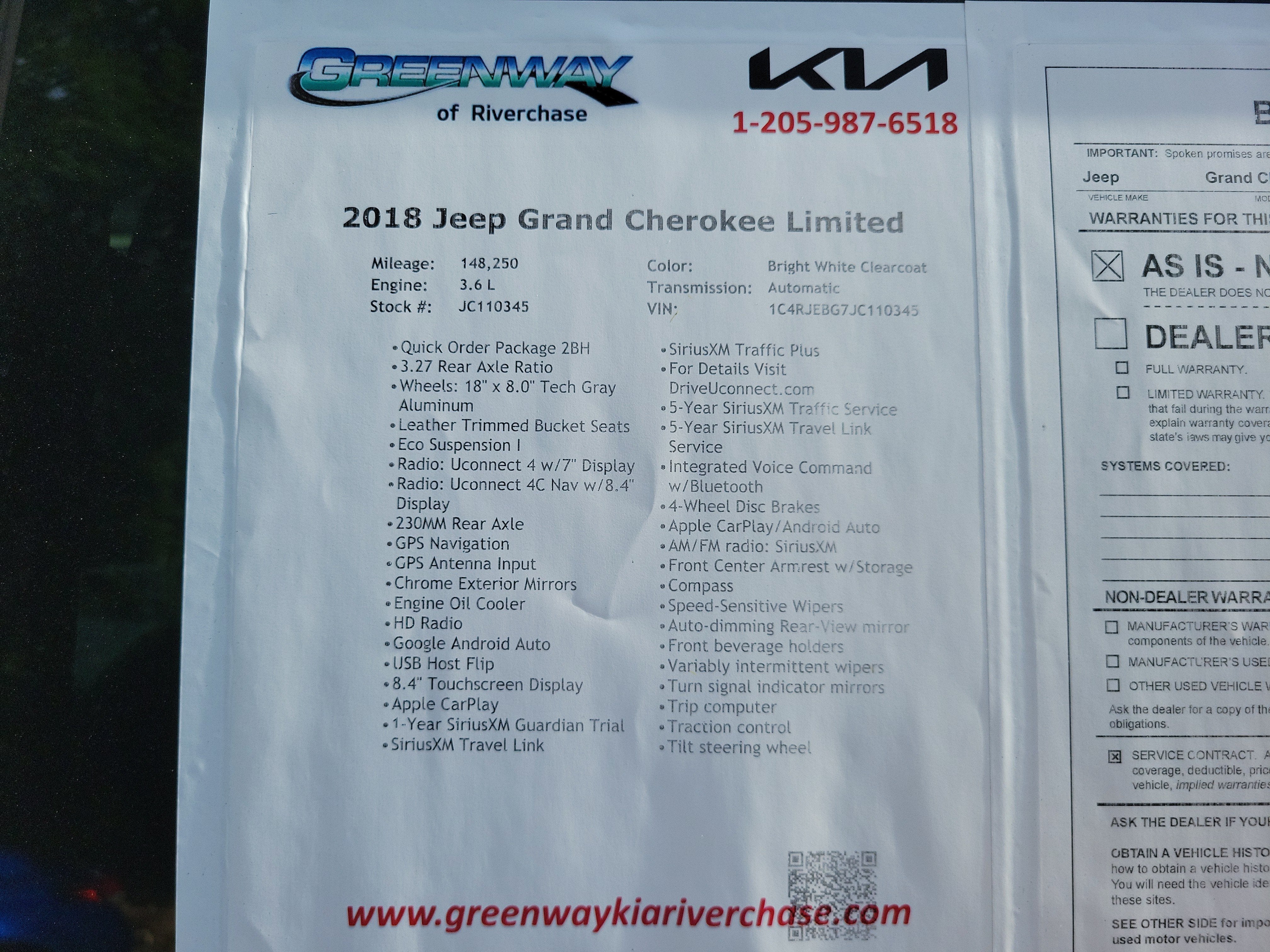 2018 Jeep Grand Cherokee Limited