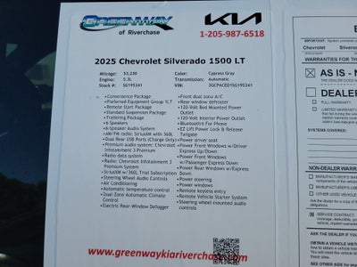 2025 Chevrolet Silverado 1500 LT