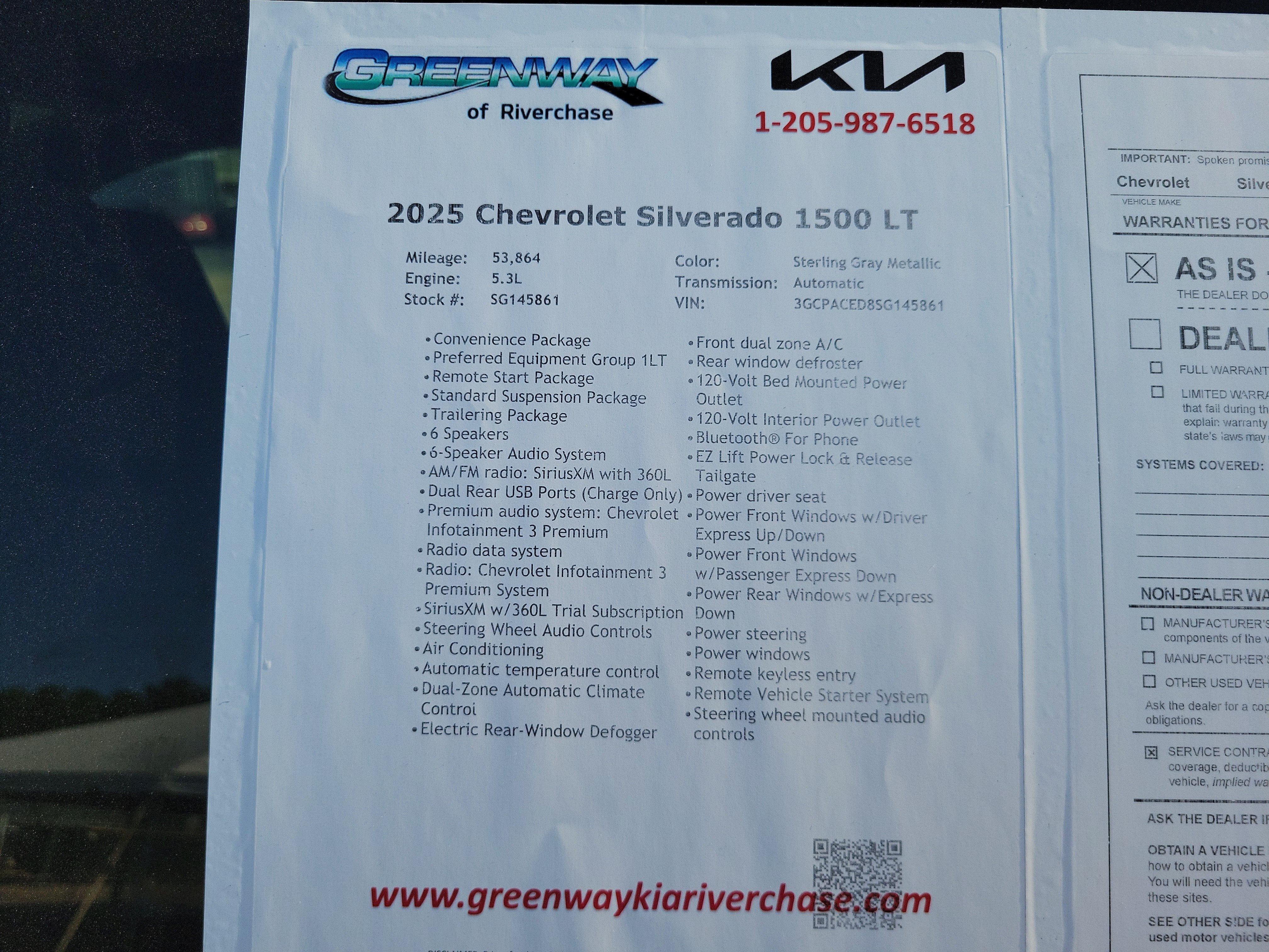 2025 Chevrolet Silverado 1500 LT