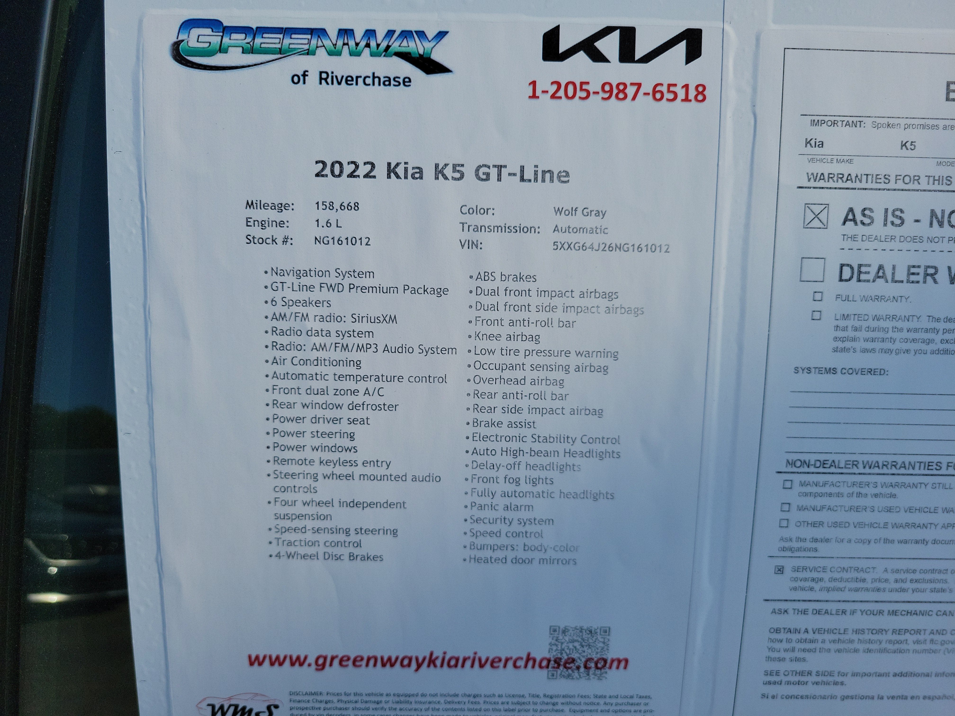 2022 Kia K5 GT-Line