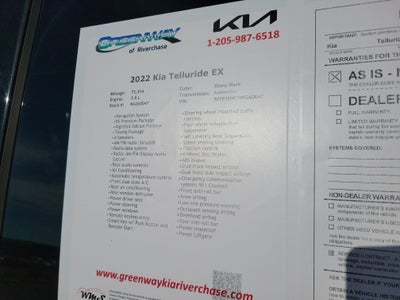 2022 Kia Telluride EX