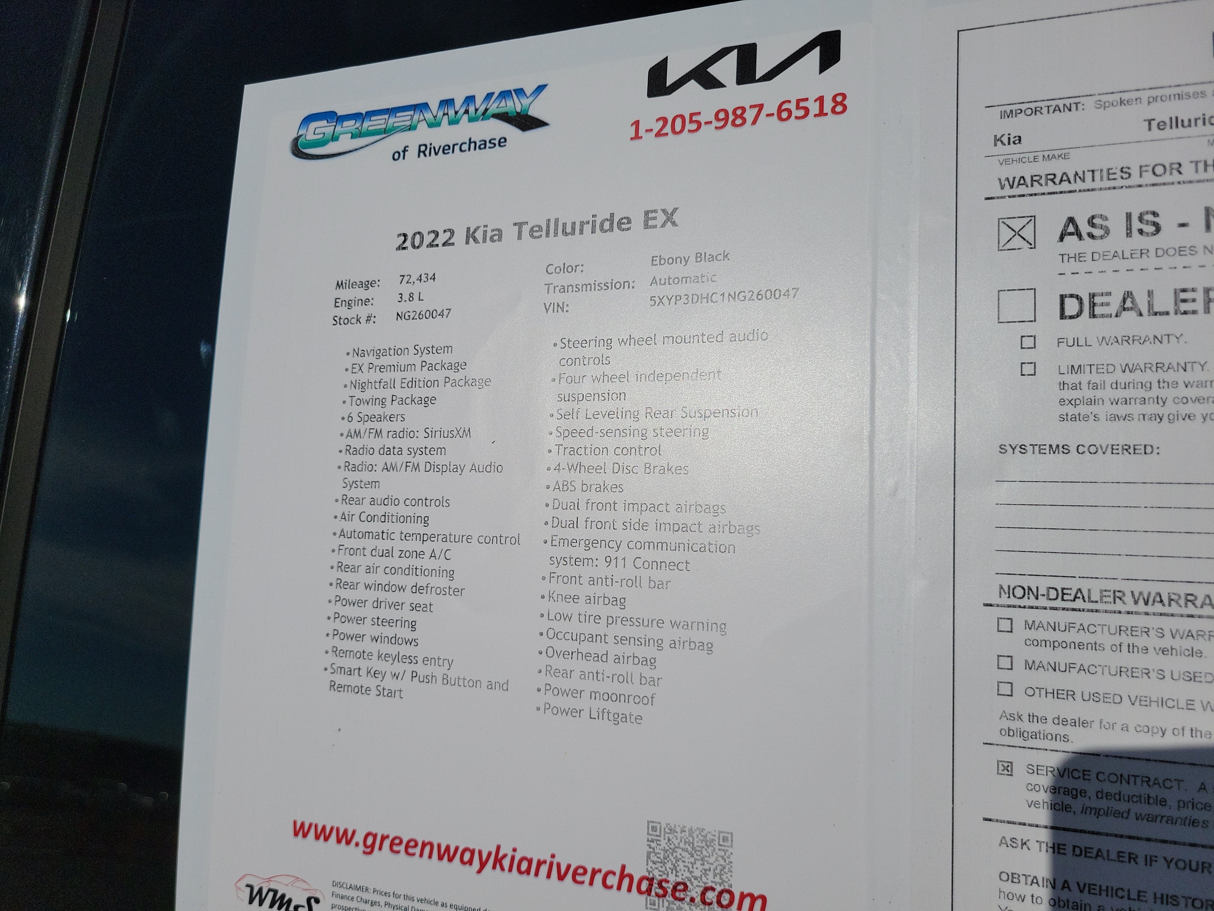 2022 Kia Telluride EX