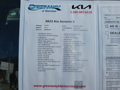 2022 Kia Sorento S