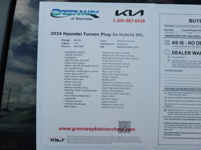 2024 Hyundai Tucson Plug-In Hybrid SEL