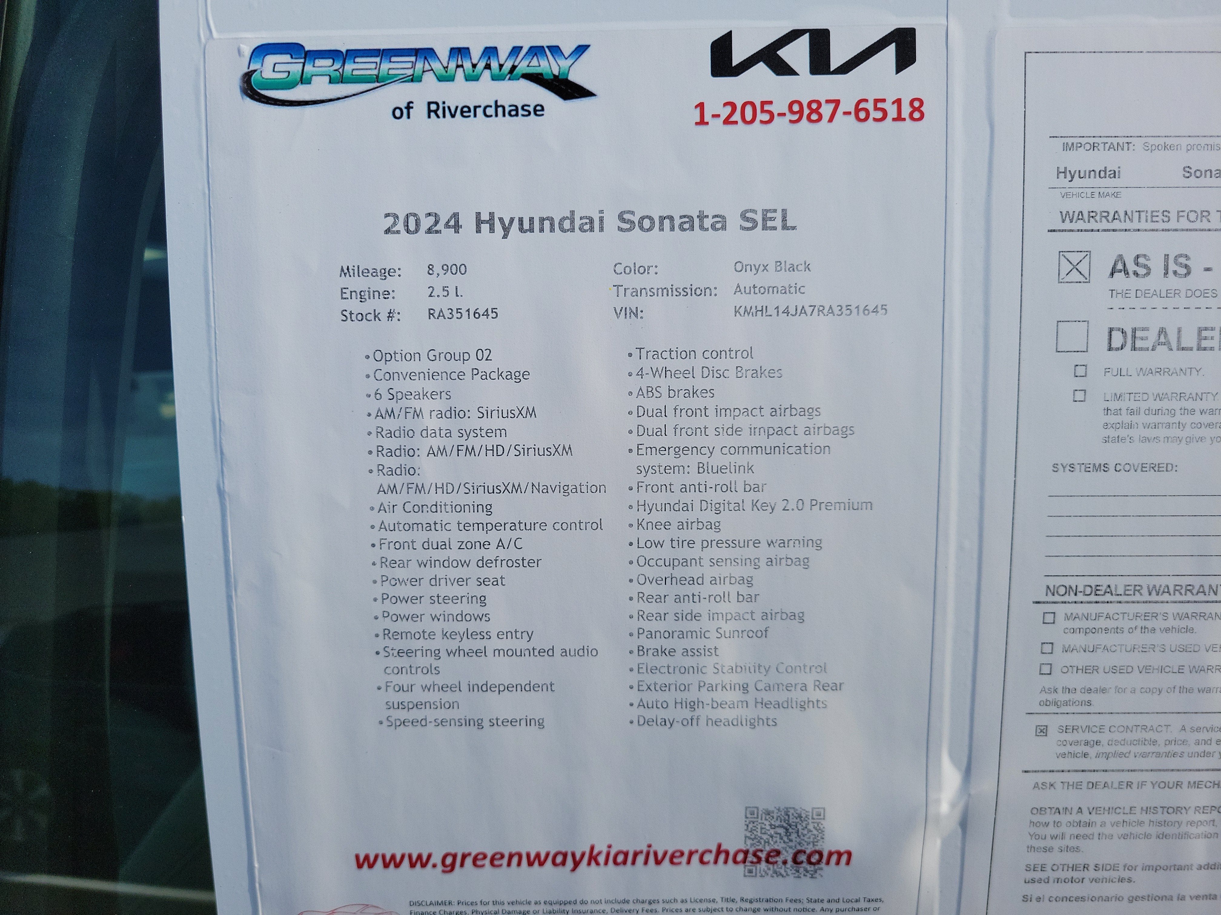 2024 Hyundai Sonata SEL