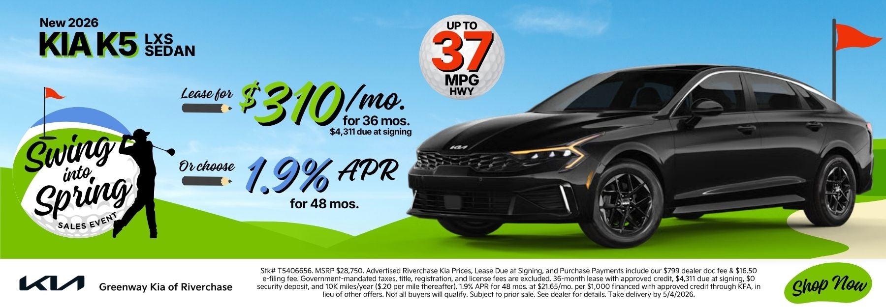 New 2026 Kia K5