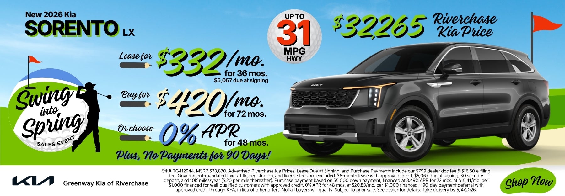 New 2026 Kia Sorento