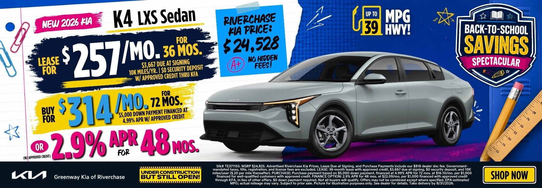 New 2026 Kia K4