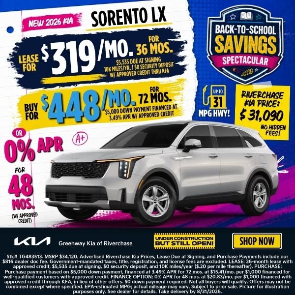 New 2026 Kia Sorento