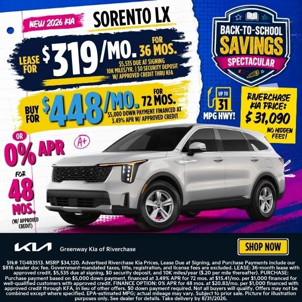 New 2026 Kia Sorento