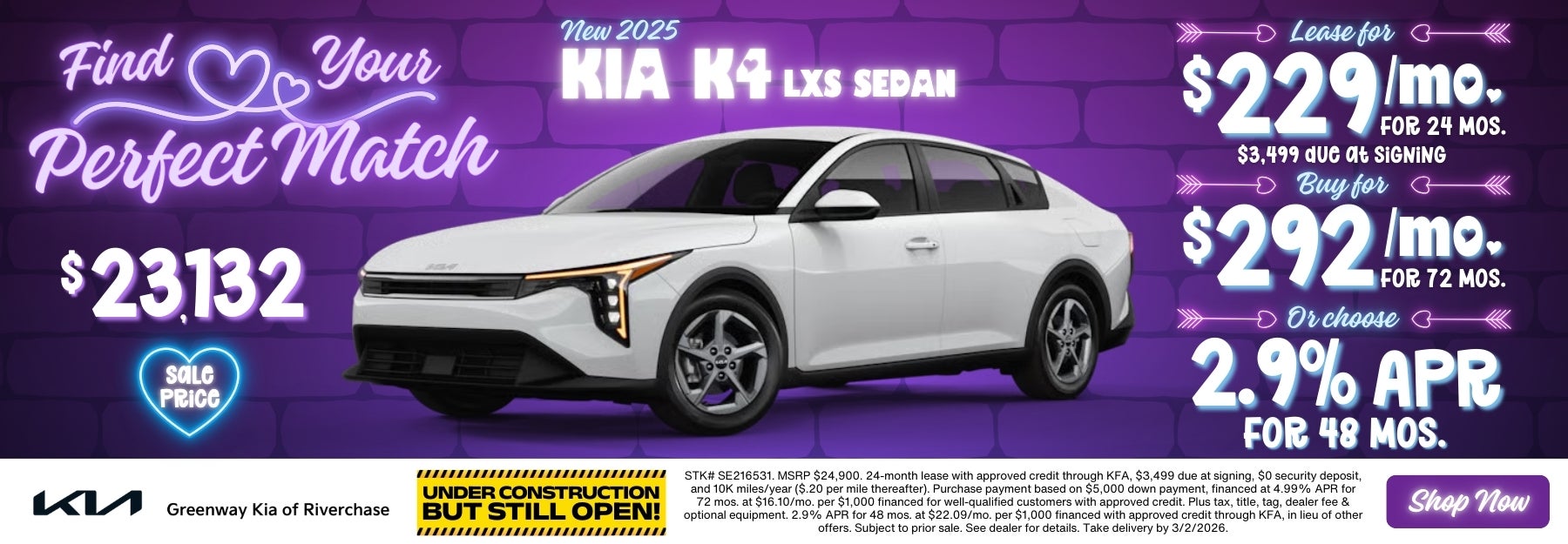 New 2025 Kia K4