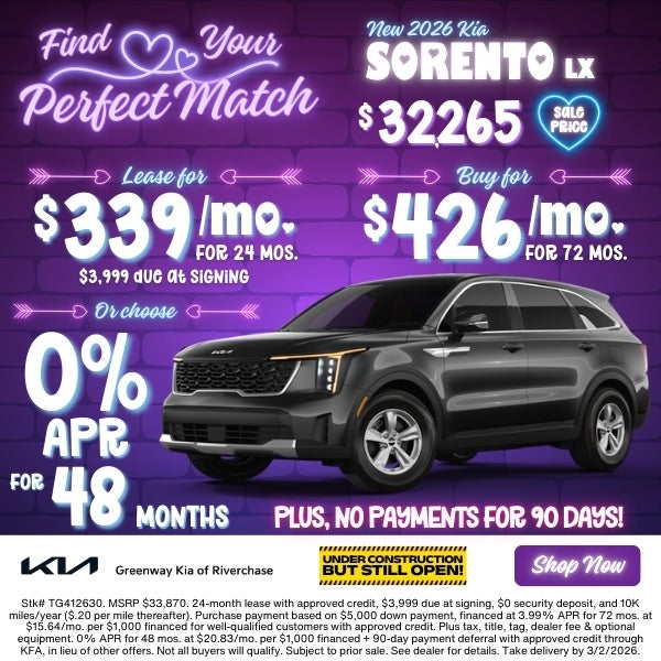 New 2026 Kia Sorento