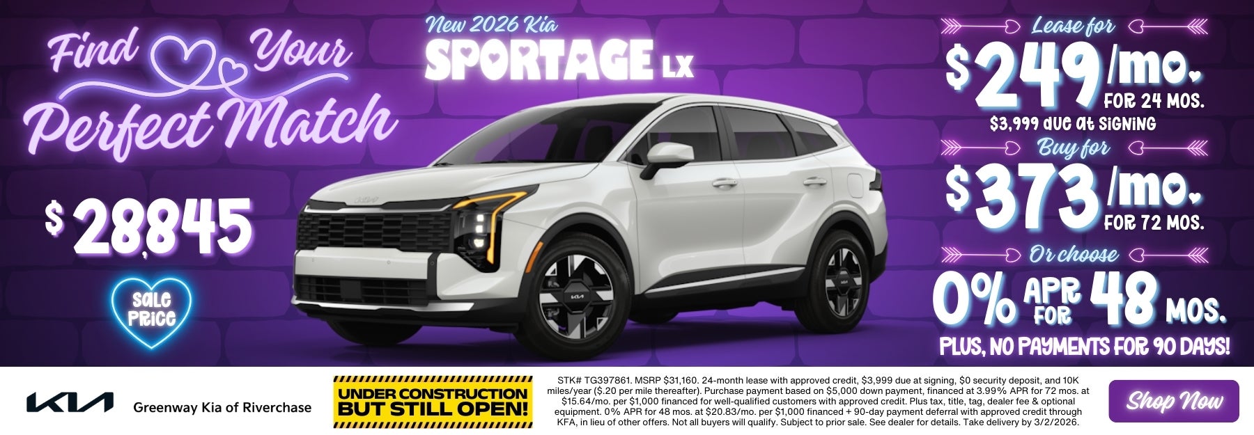 New 2026 Kia Sportage