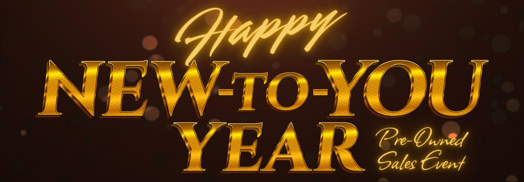 PRE-OWNED SALES EVENT!