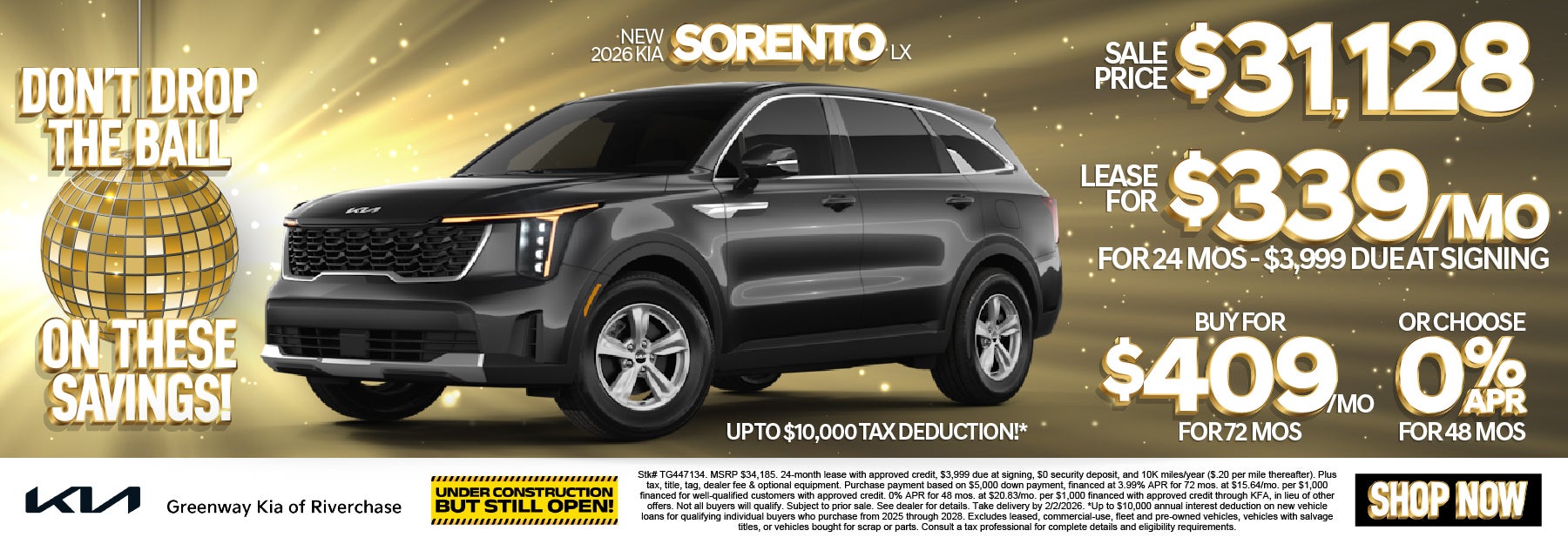 New 2026 Kia Sorento