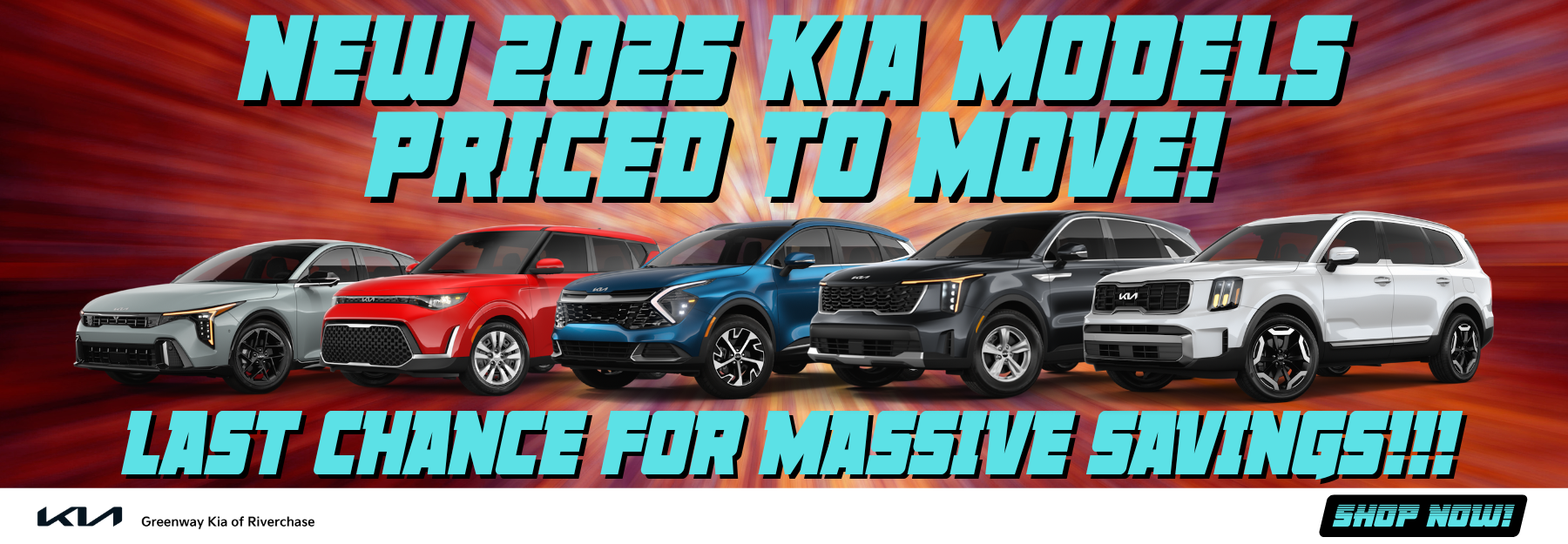 2025 Models Priced to Move!