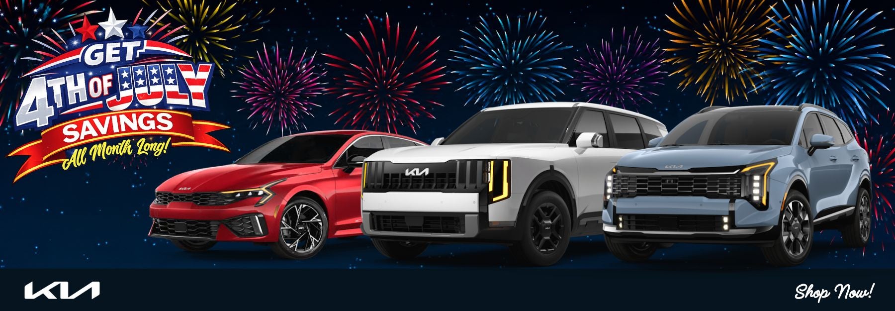 4TH OF JULY SAVINGS
