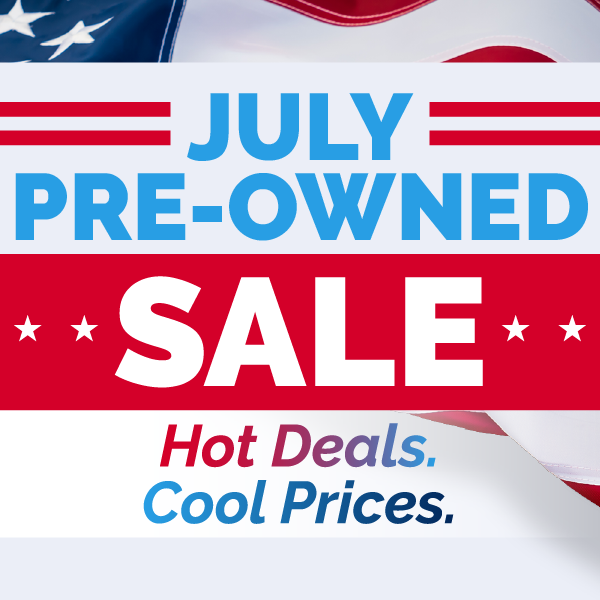 PRE-OWNED SALES EVENT!