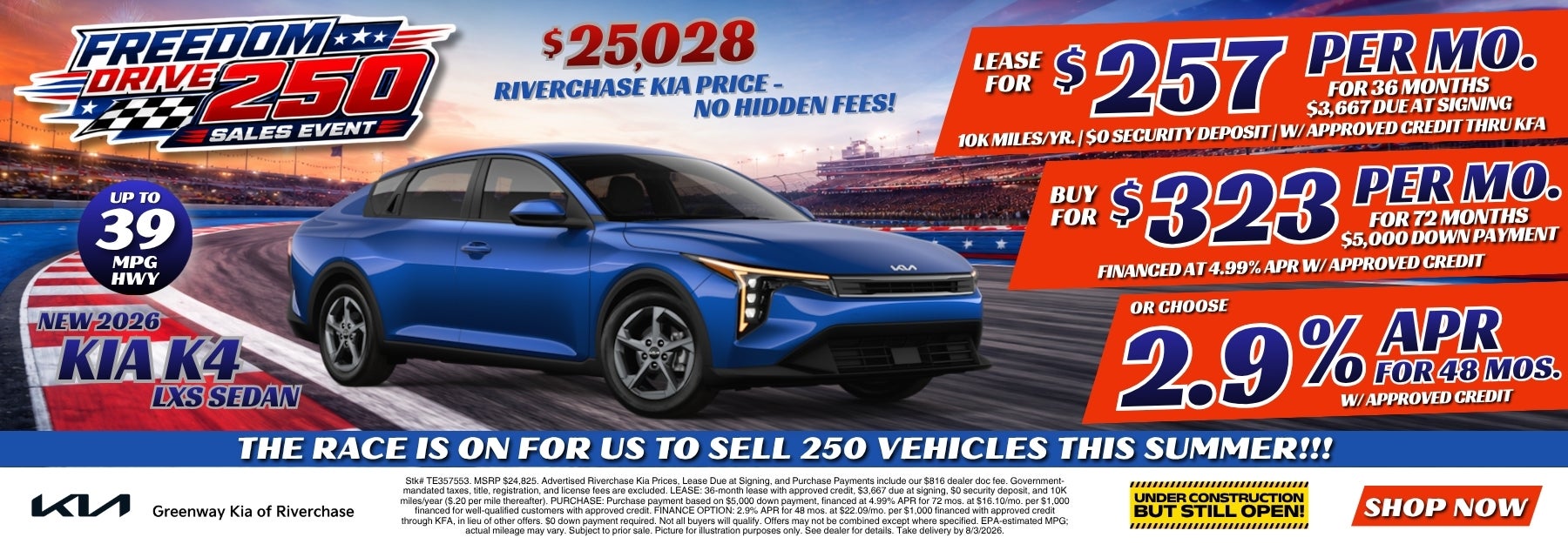 New 2026 Kia K4