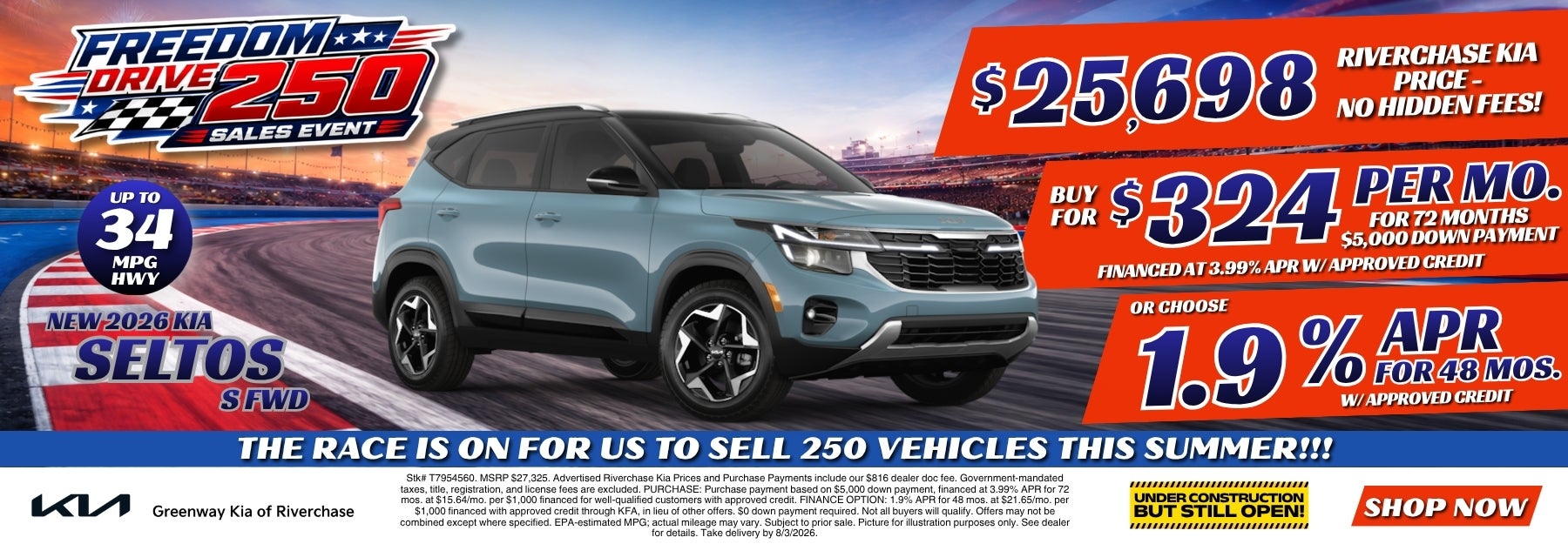 New 2026 Kia Seltos