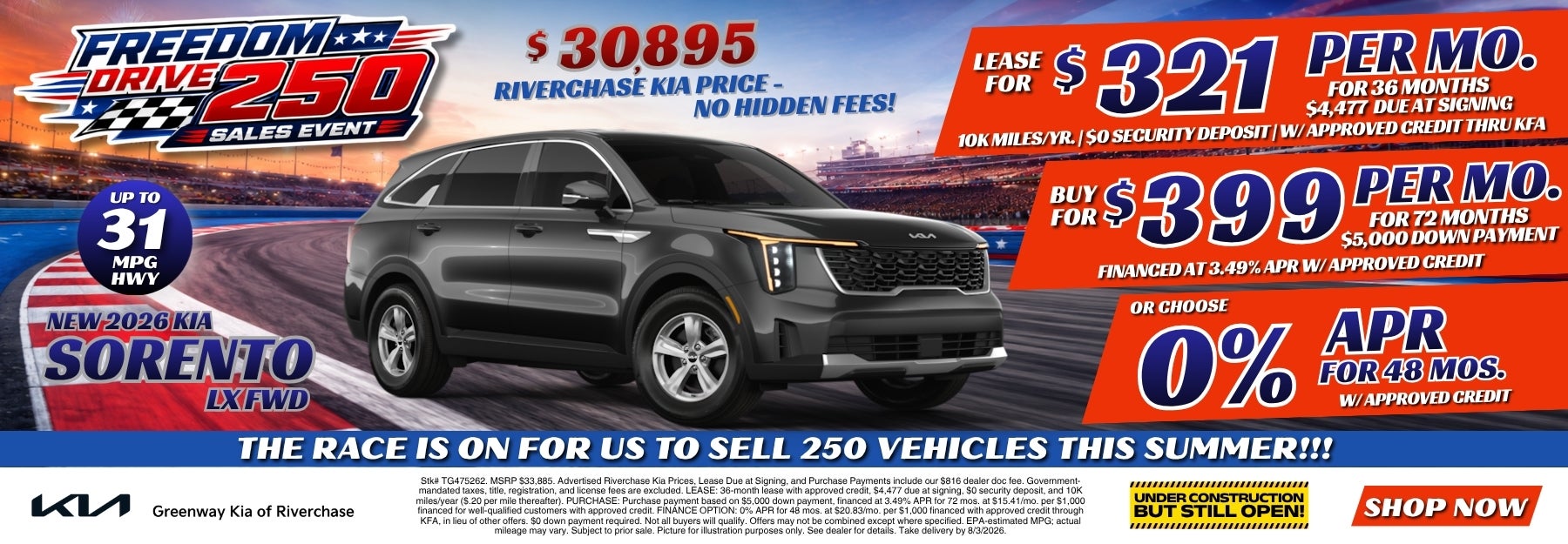 New 2026 Kia Sorento