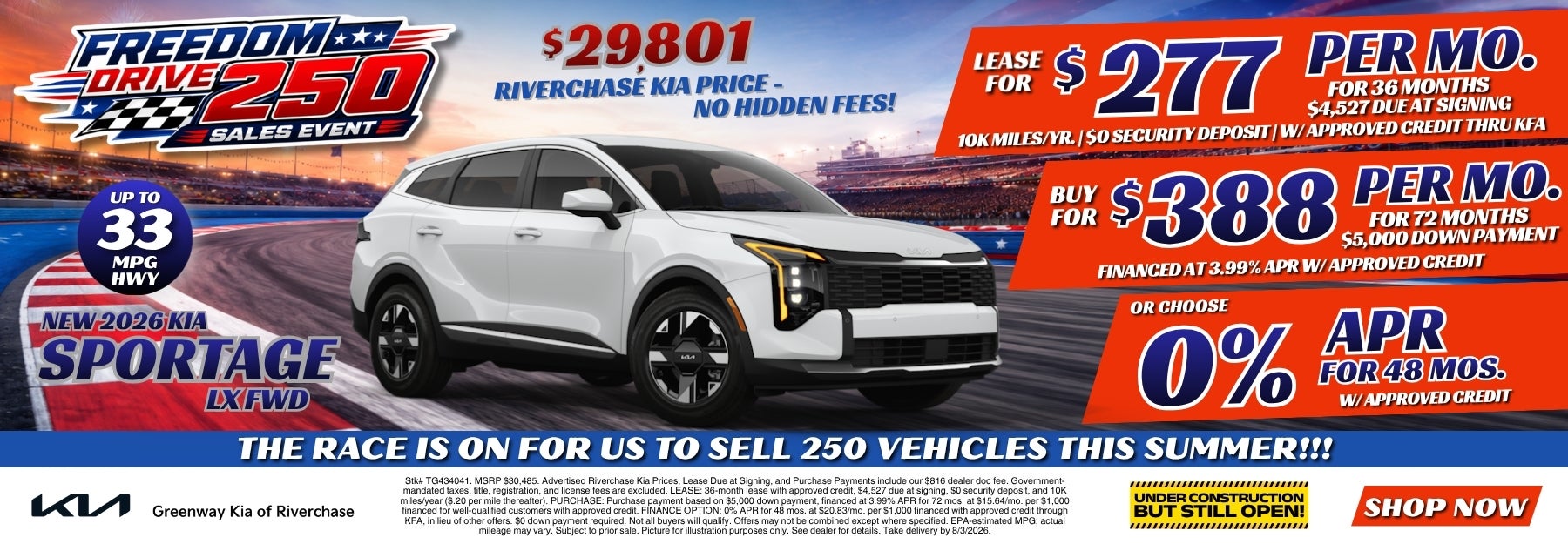 New 2026 Kia Sportage