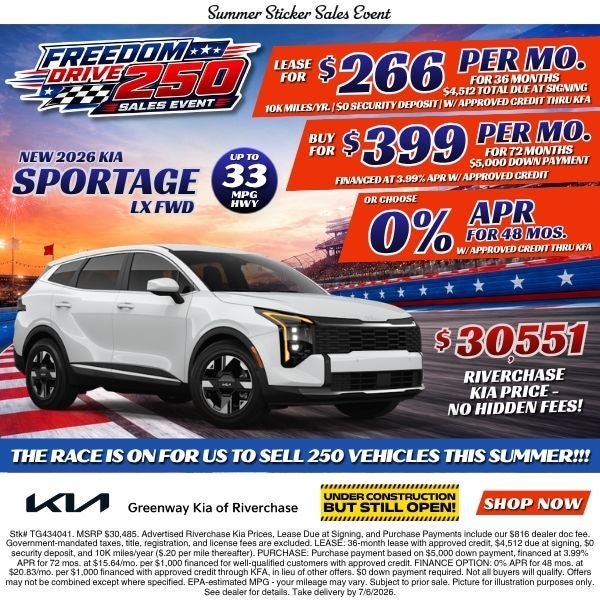 New 2026 Kia Sportage