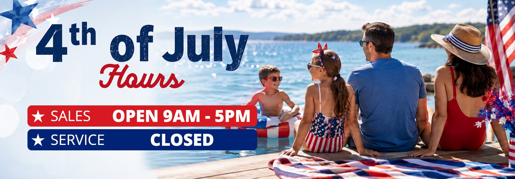 4TH OF JULY HOURS
