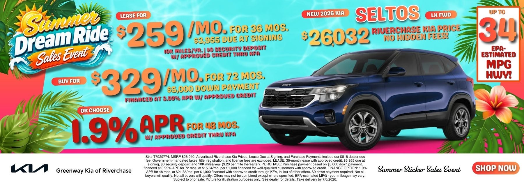 New 2026 Kia Seltos