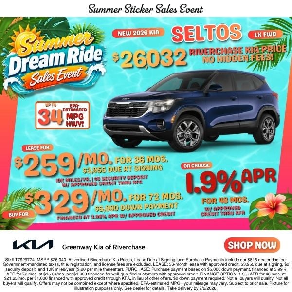 New 2026 Kia Seltos