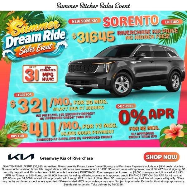 New 2026 Kia Sorento