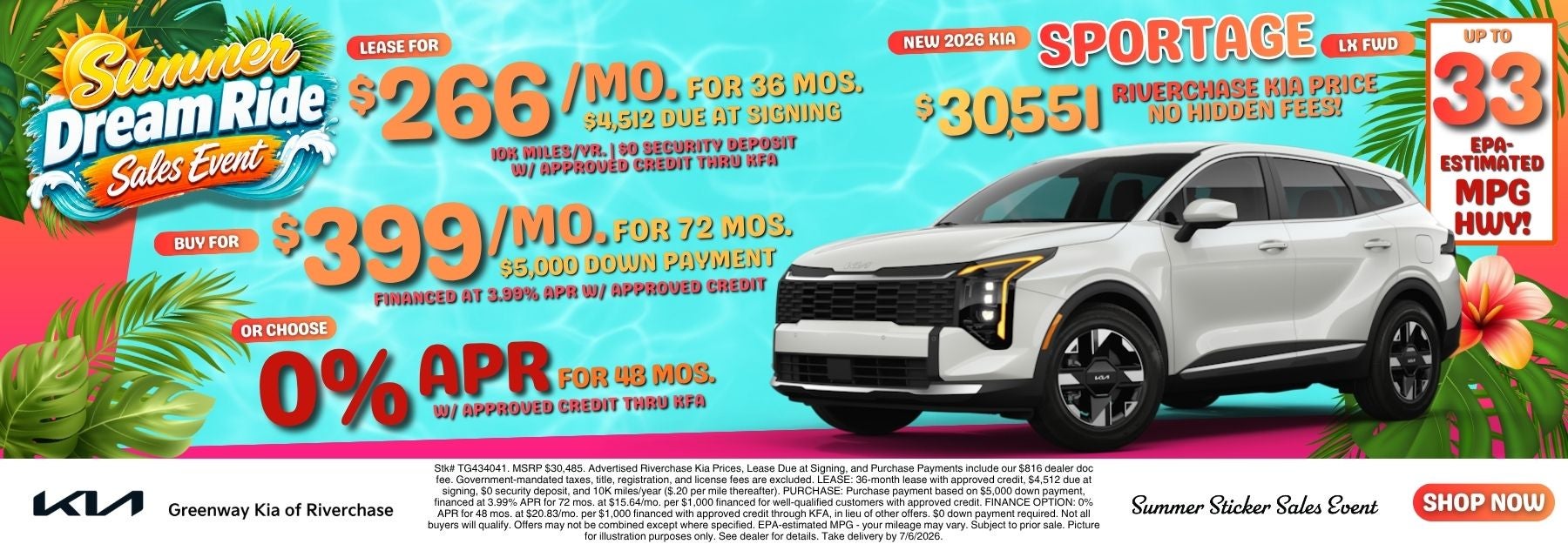 New 2026 Kia Sportage