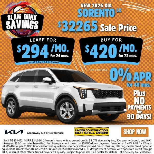 New 2026 Kia Sorento