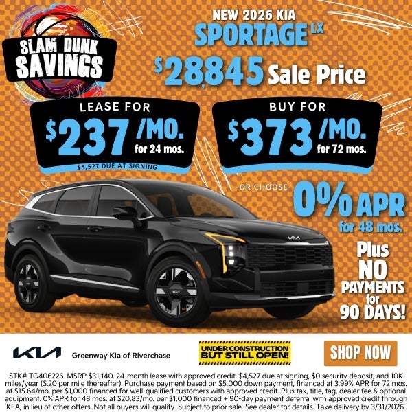 New 2026 Kia Sportage