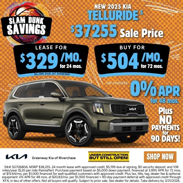 New 2025 Kia Telluride