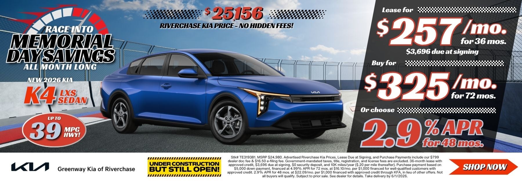 New 2026 Kia K4