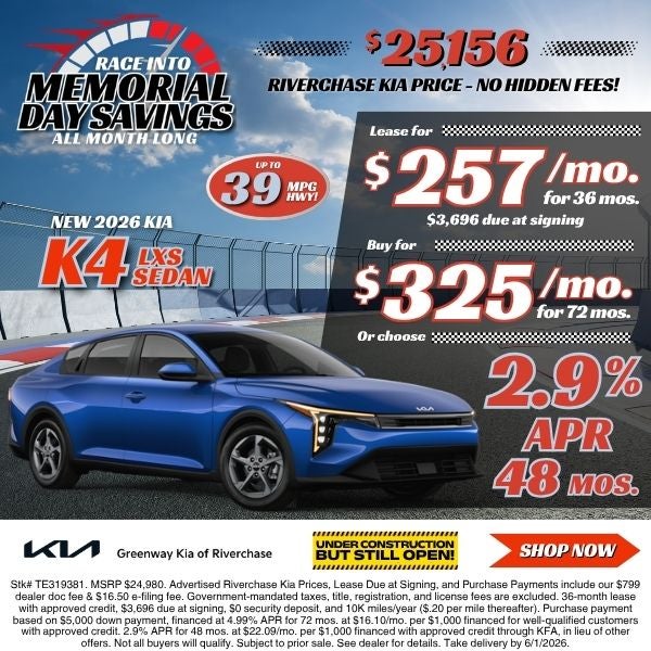 New 2026 Kia K4