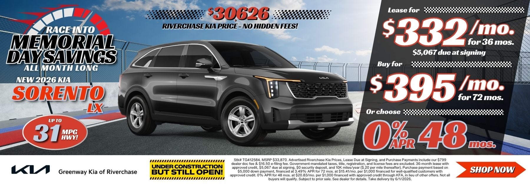 New 2026 Kia Sorento