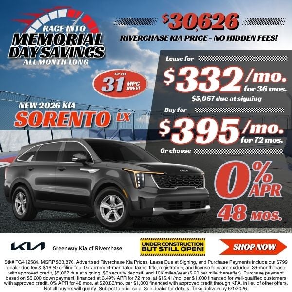 New 2026 Kia Sorento