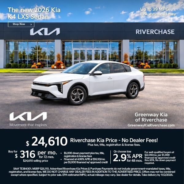 New 2026 Kia K4