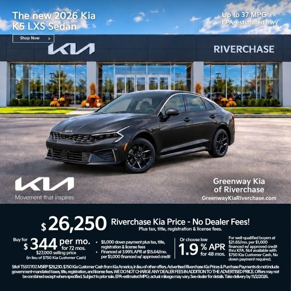 New 2026 Kia K5