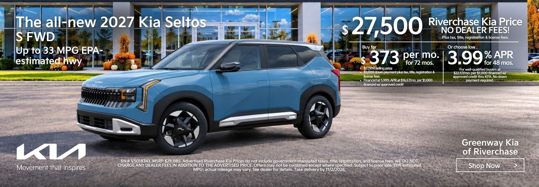 The all-new 2027 Kia Seltos