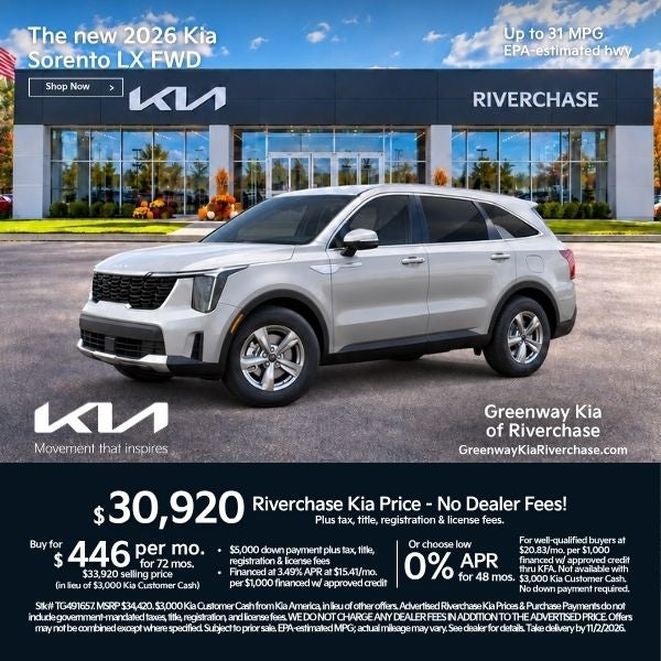 New 2026 Kia Sorento