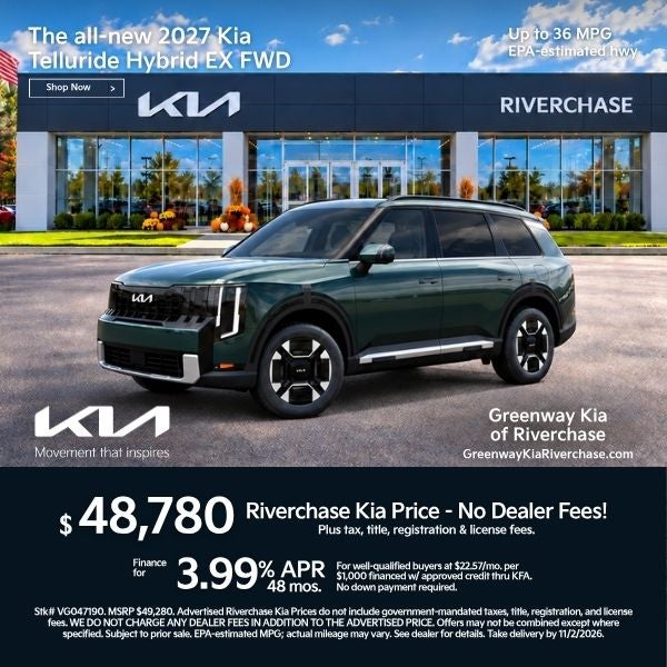 The all-new 2027 Kia Telluride Hybrid