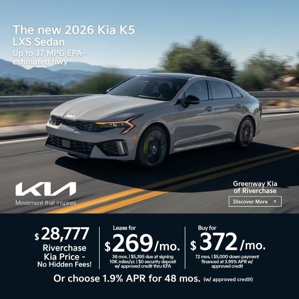 New 2026 Kia K5