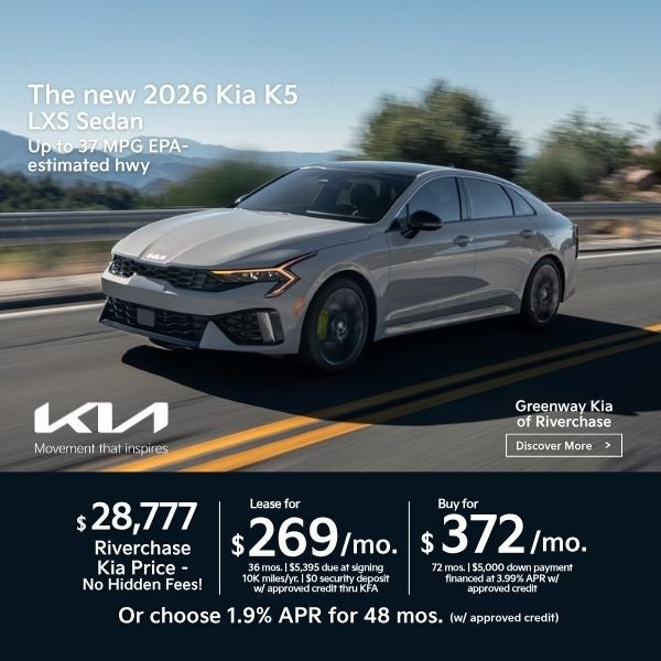 New 2026 Kia K5