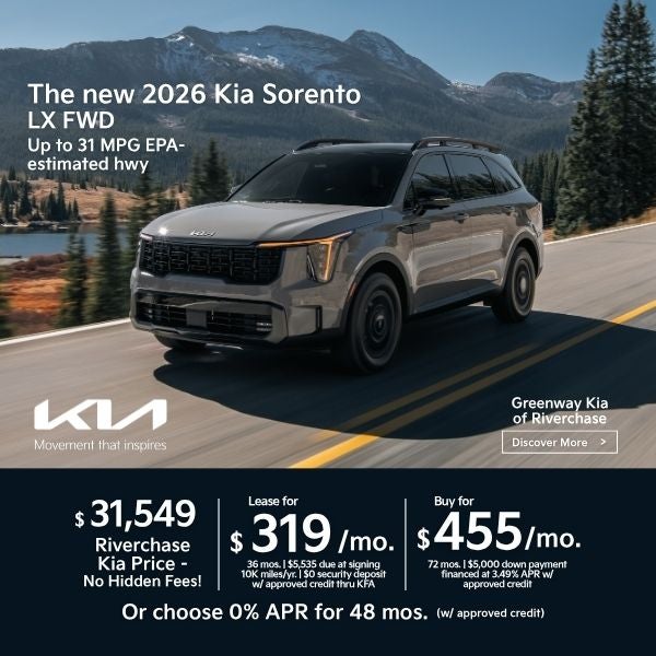 New 2026 Kia Sorento
