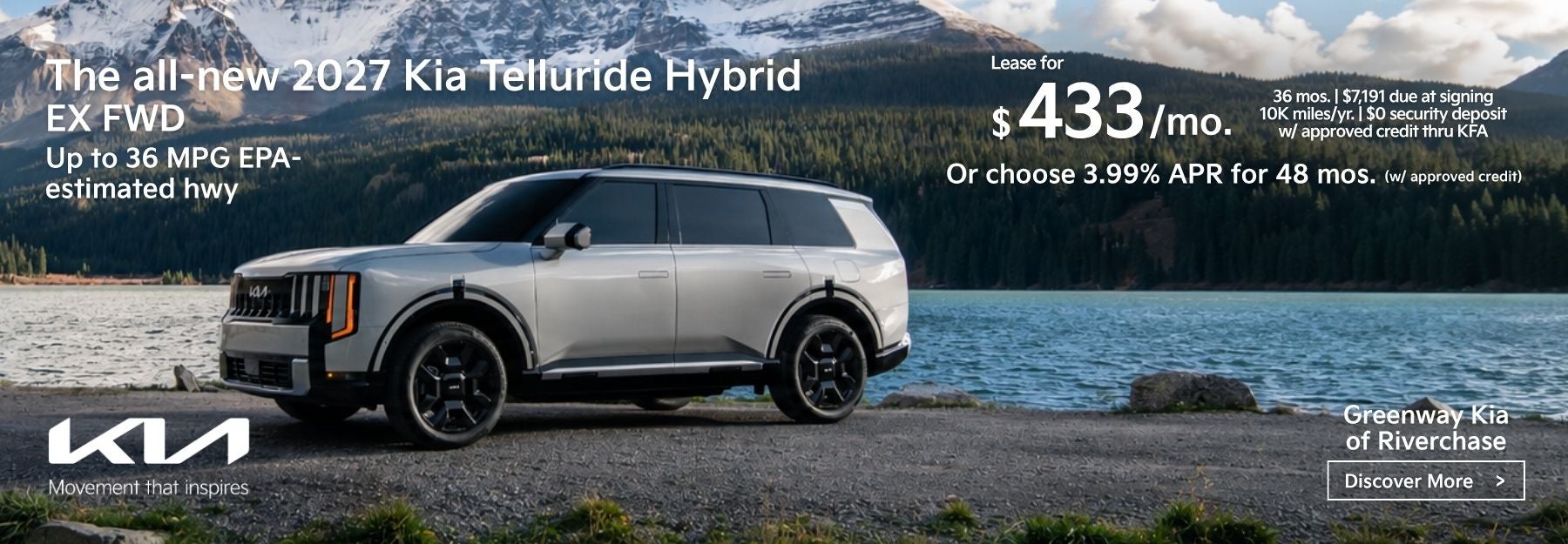 The all-new 2027 Kia Telluride Hybrid